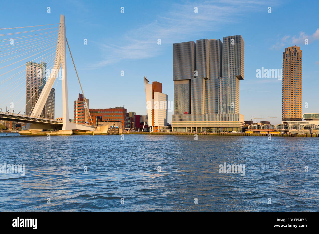 Netherlands, Rotterdam, view to skyline Stock Photo