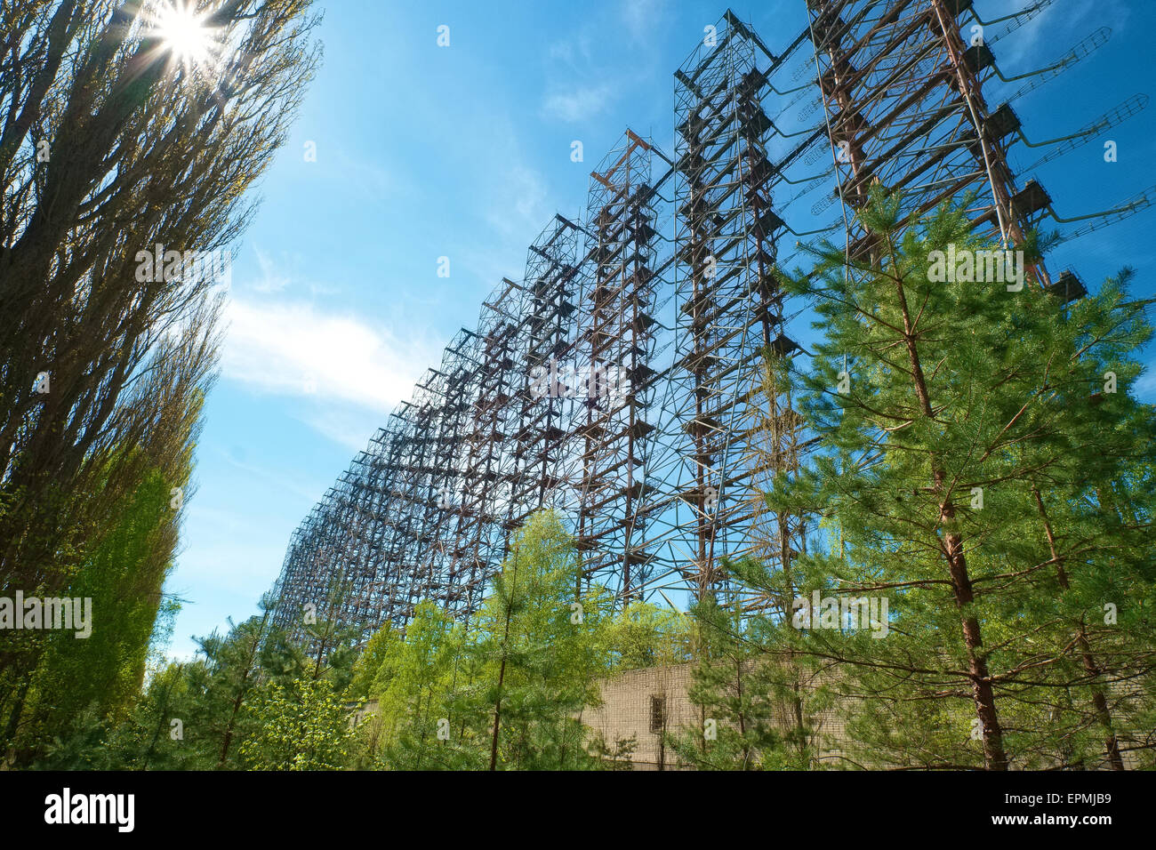Russian Woodpecker Chernobyl Ukraine Stock Photo Alamy