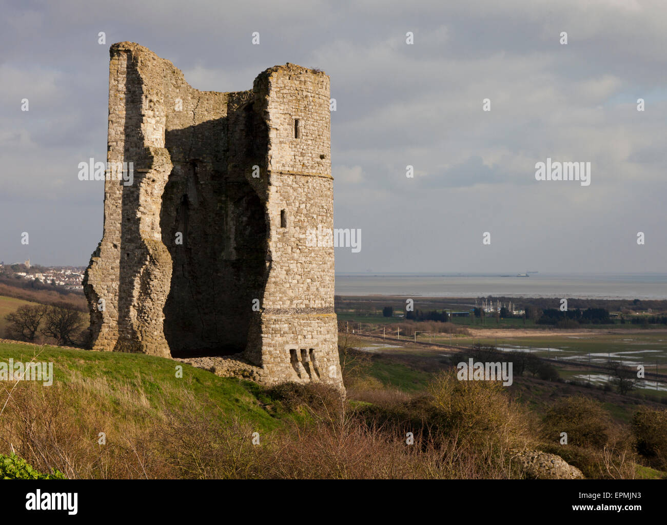 Hadleigh Castle Essex England United Kingdom Stock Photo Alamy