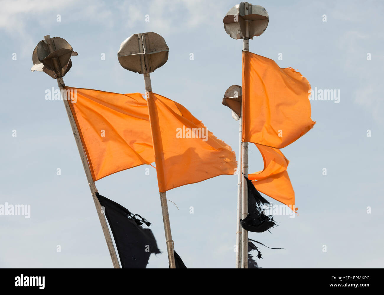 Orange flags hires stock photography and images Alamy