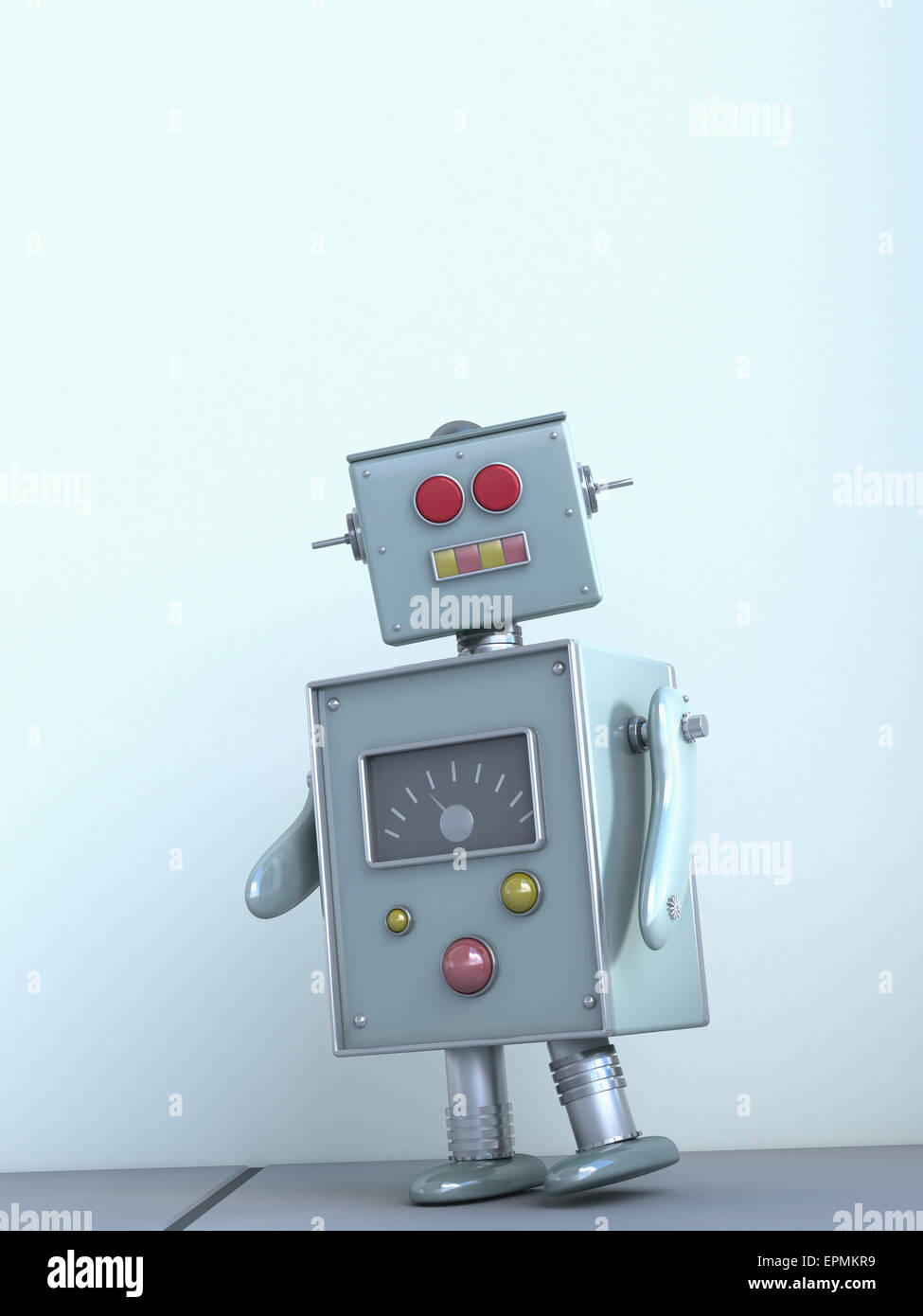 Robot, 3D rendering Stock Photo