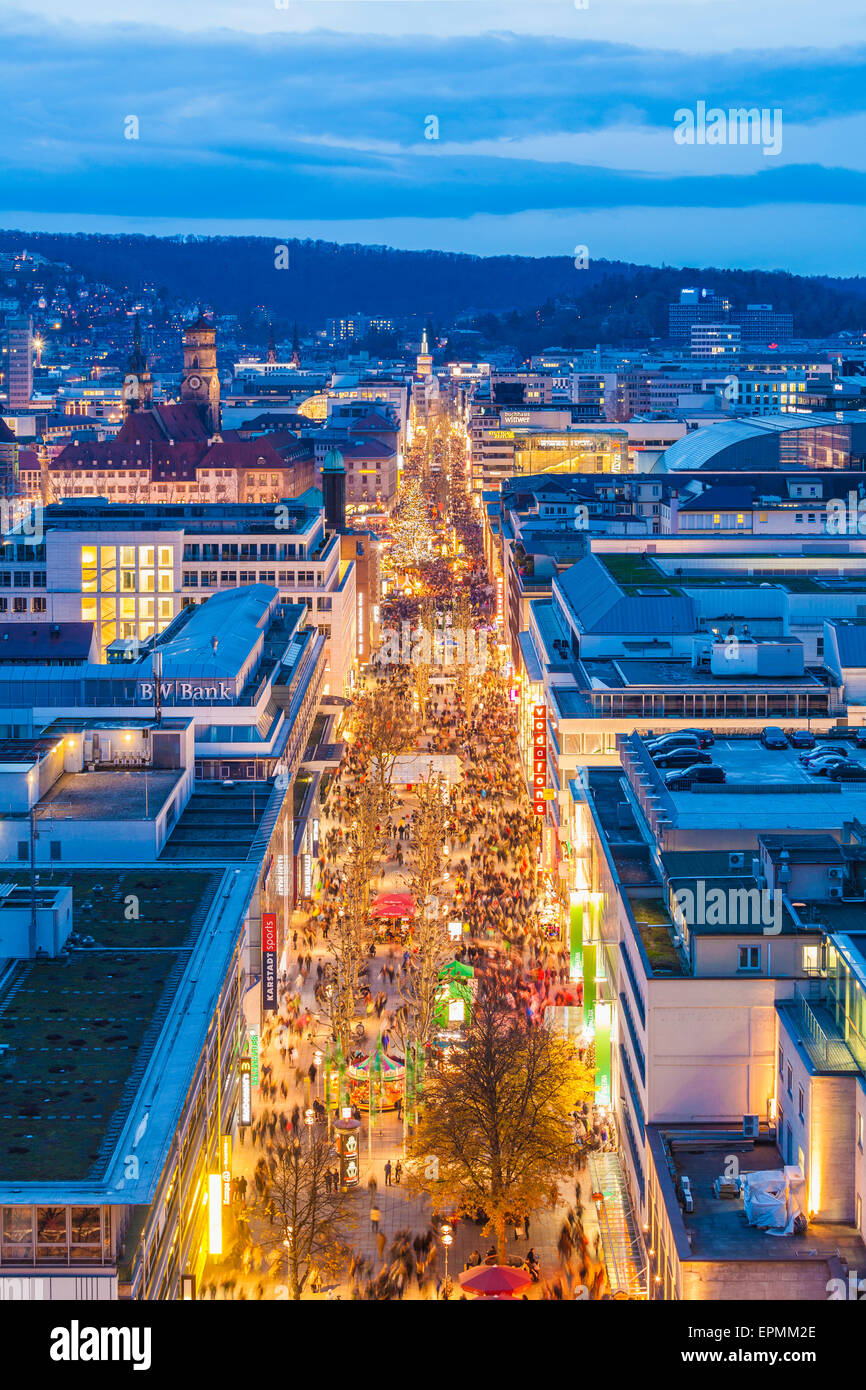 Shopping street koenigstrasse hi-res stock photography and images - Alamy