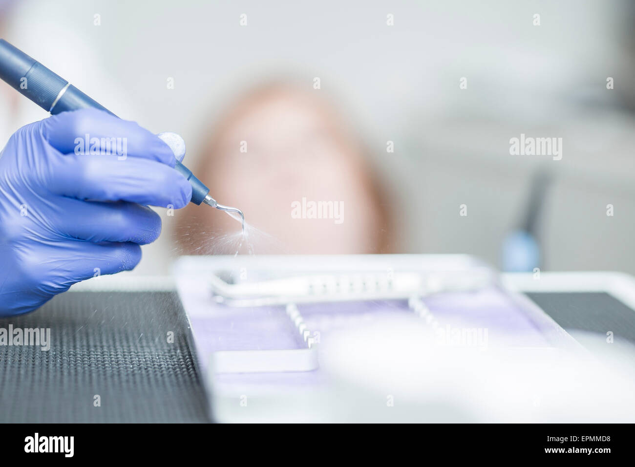 Dentist holding amalgam carrier hires stock photography and images Alamy
