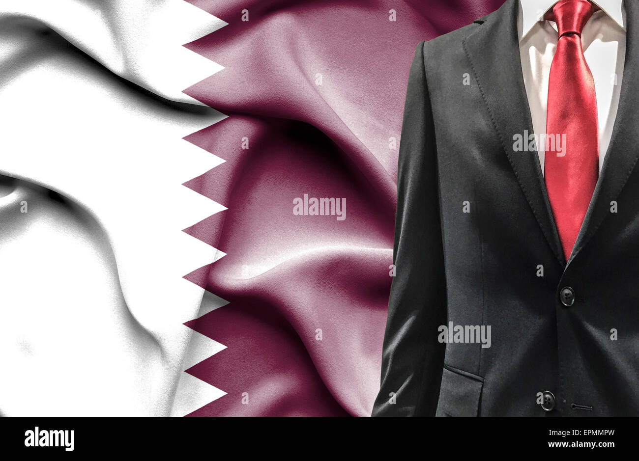 Man in suit from Qatar Stock Photo Alamy
