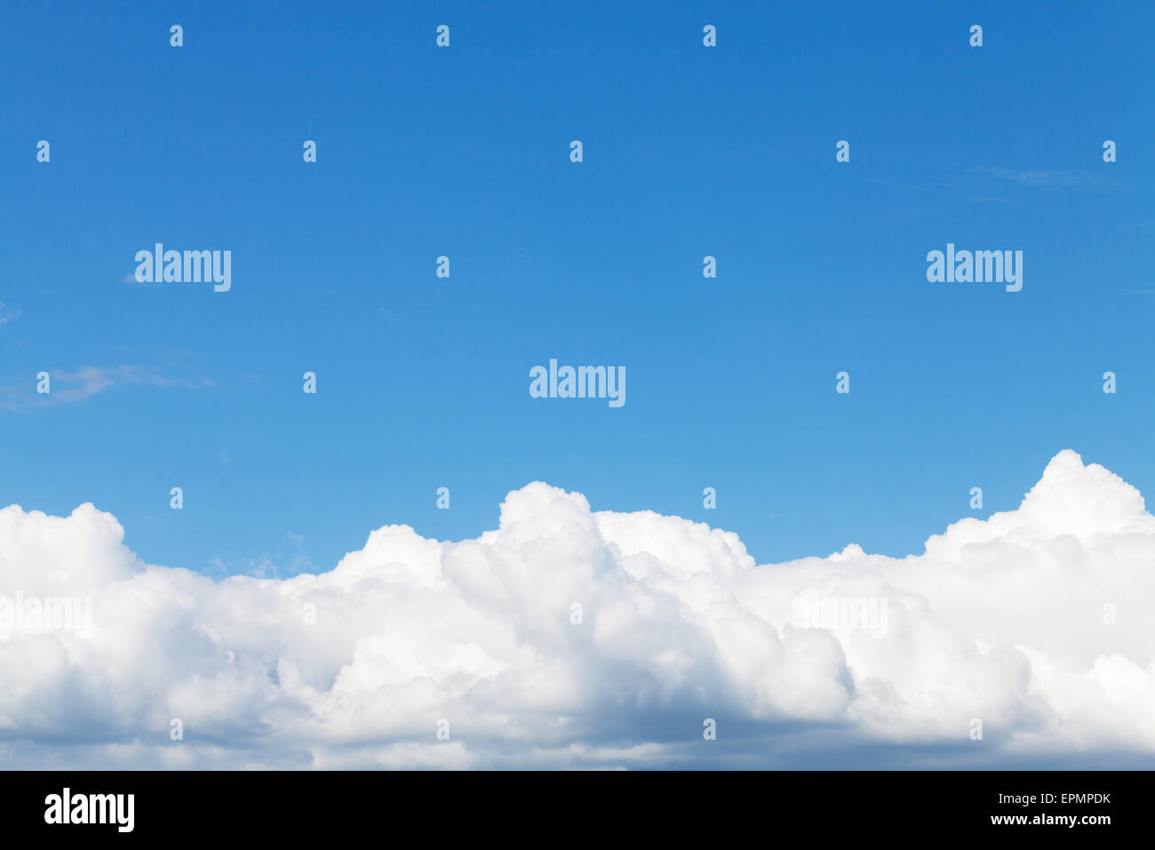 Blue sky and clouds abstract background with copy space Stock Photo - Alamy