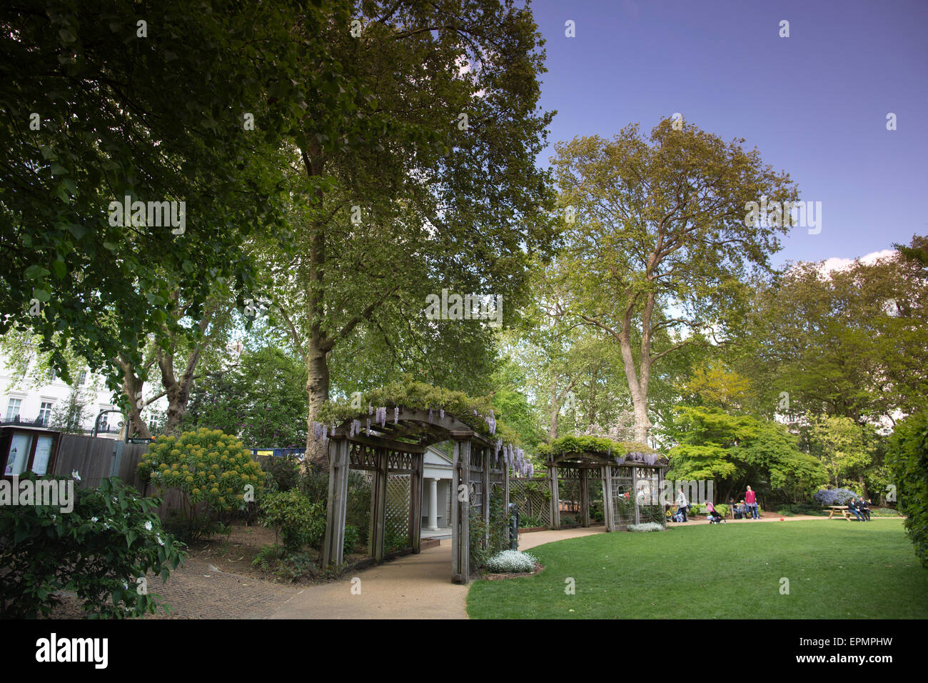 Belgrave Square Garden, Grosvenor Estate, Belgravia, London, England