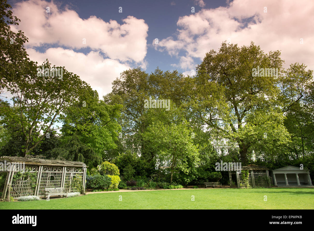 Belgrave Square Garden, Grosvenor Estate, Belgravia, London, England