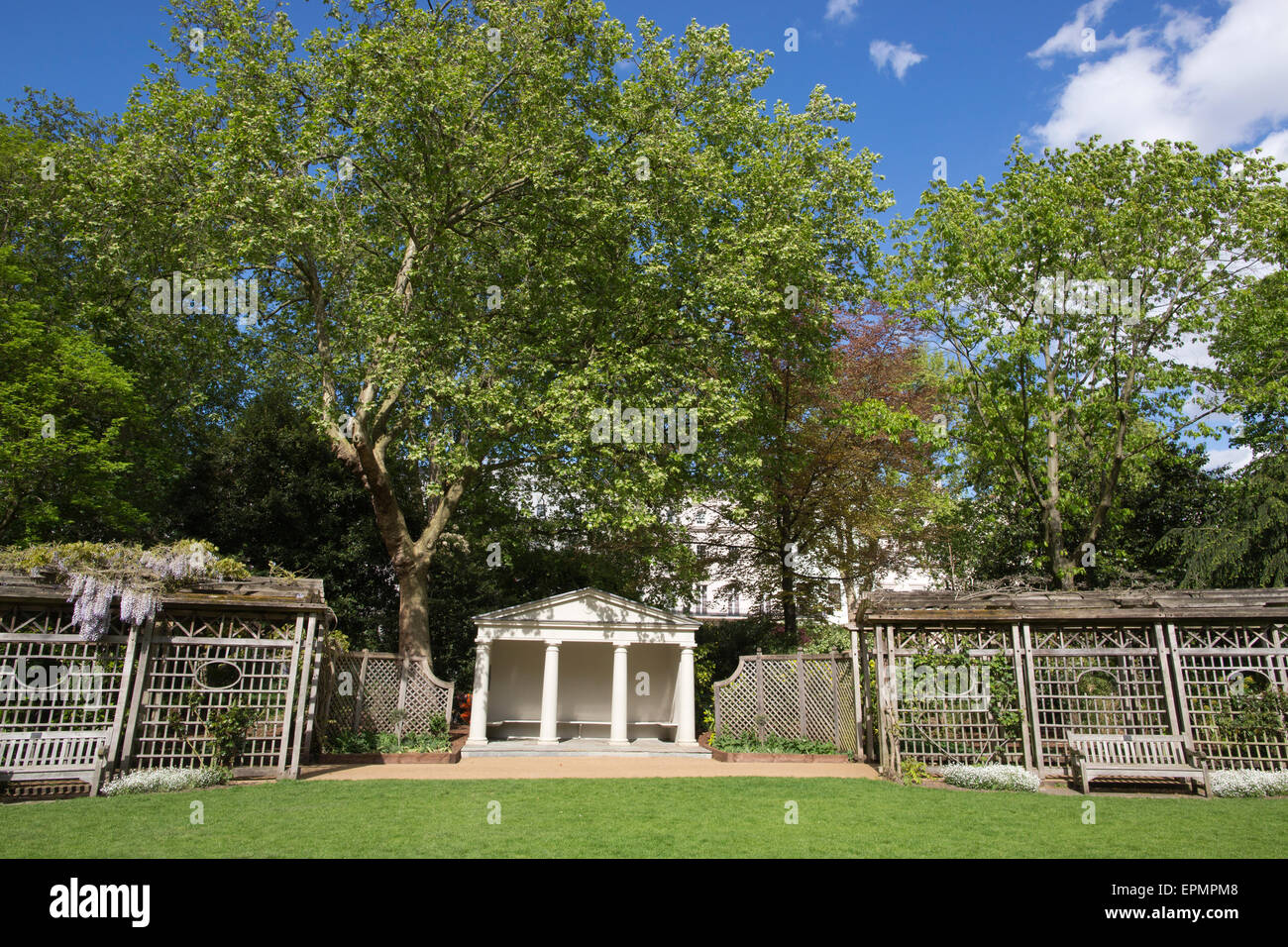 Belgrave Square Garden, Grosvenor Estate, Belgravia, London, England