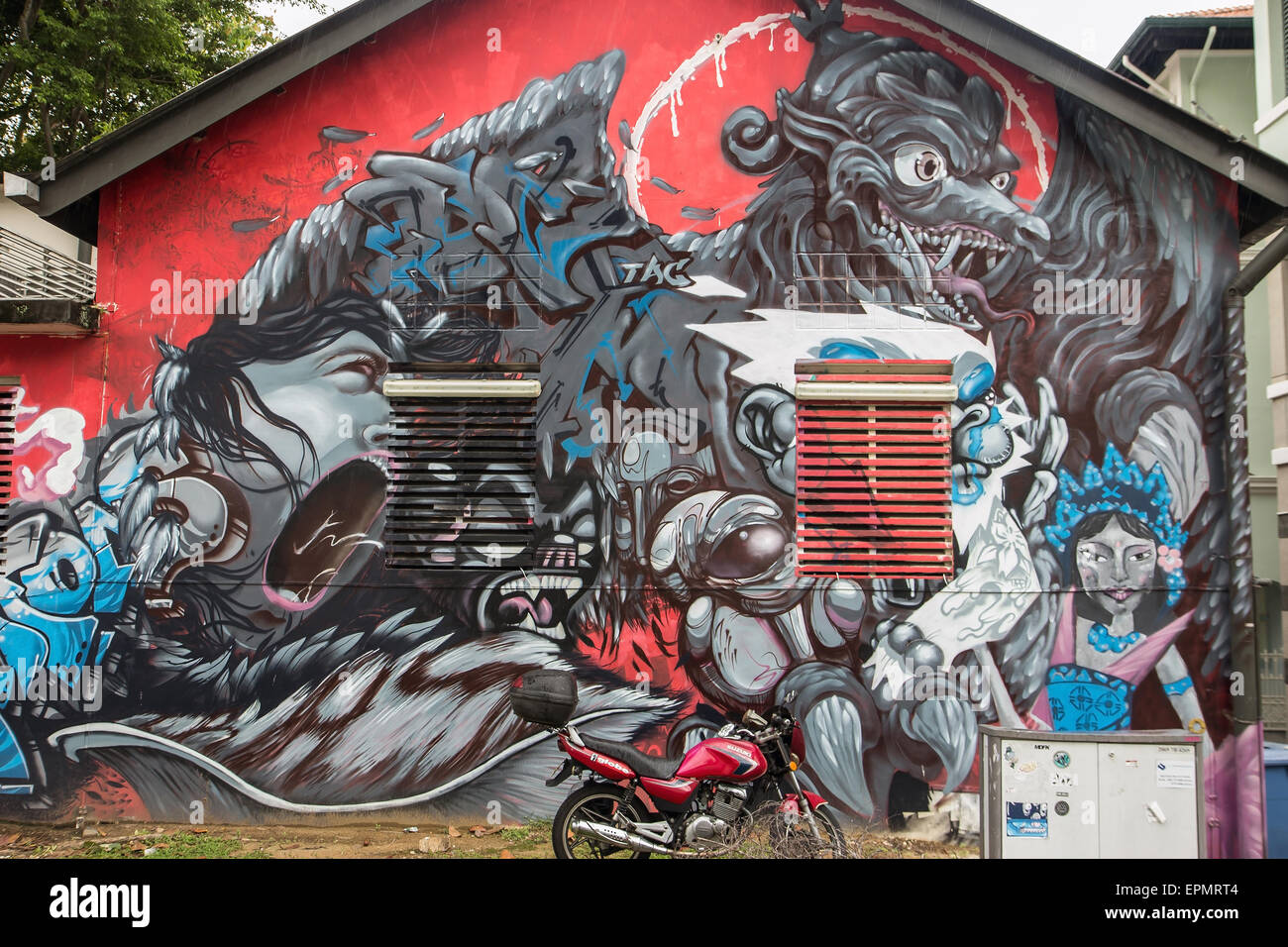 Graffiti wall urban art Stock Photo Alamy