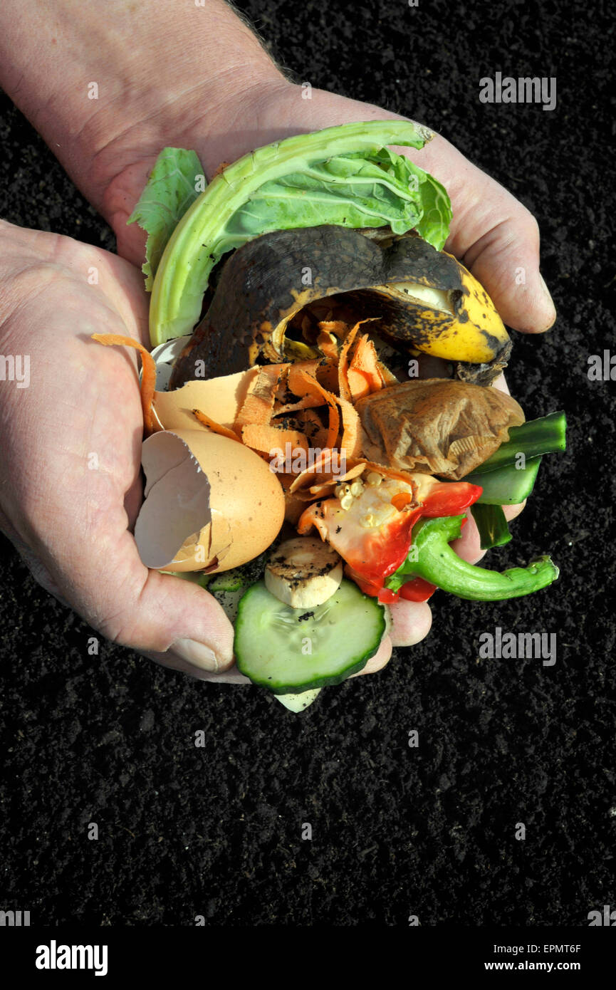 Food waste recycling hi-res stock photography and images - Alamy