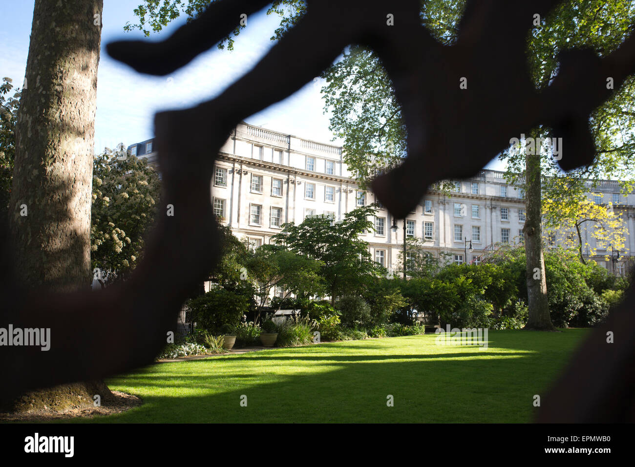 Wilton Crescent Garden, The Grosvenor Estate, Belgravia, London