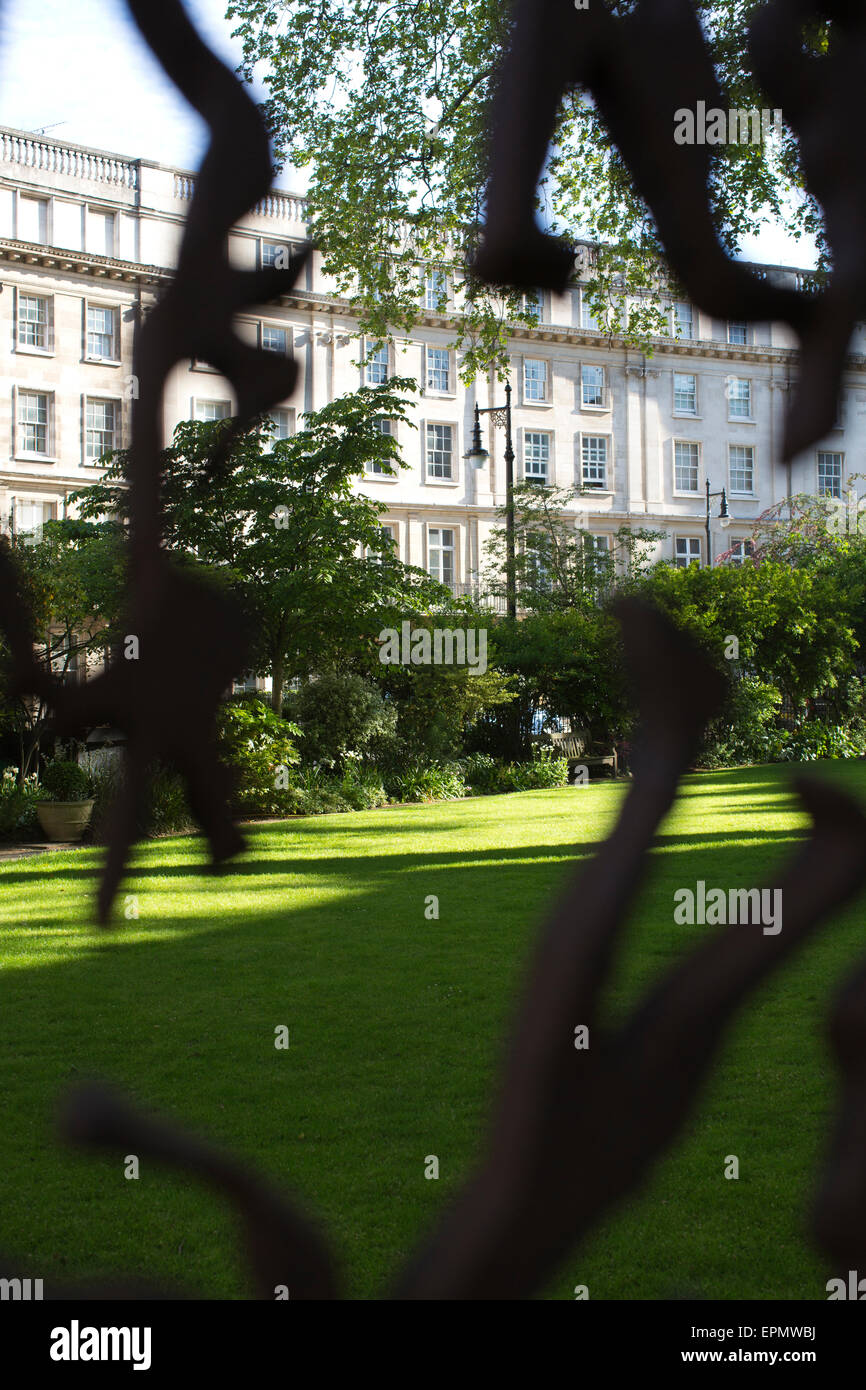 Wilton Crescent Garden, The Grosvenor Estate, Belgravia, London