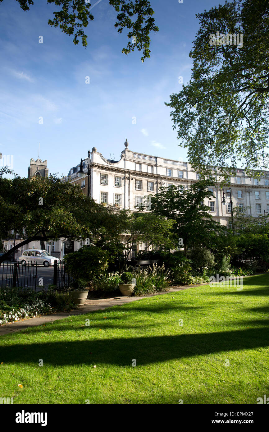 Wilton Crescent Garden, The Grosvenor Estate, Belgravia, London