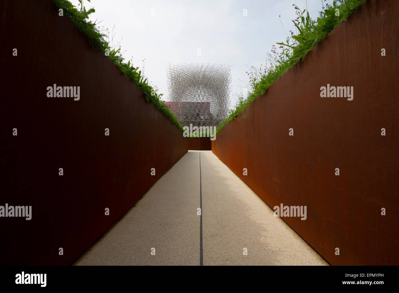 Milan, Italy, 5th May 2015. The United Kingdom pavilion at Expo 2015 ...