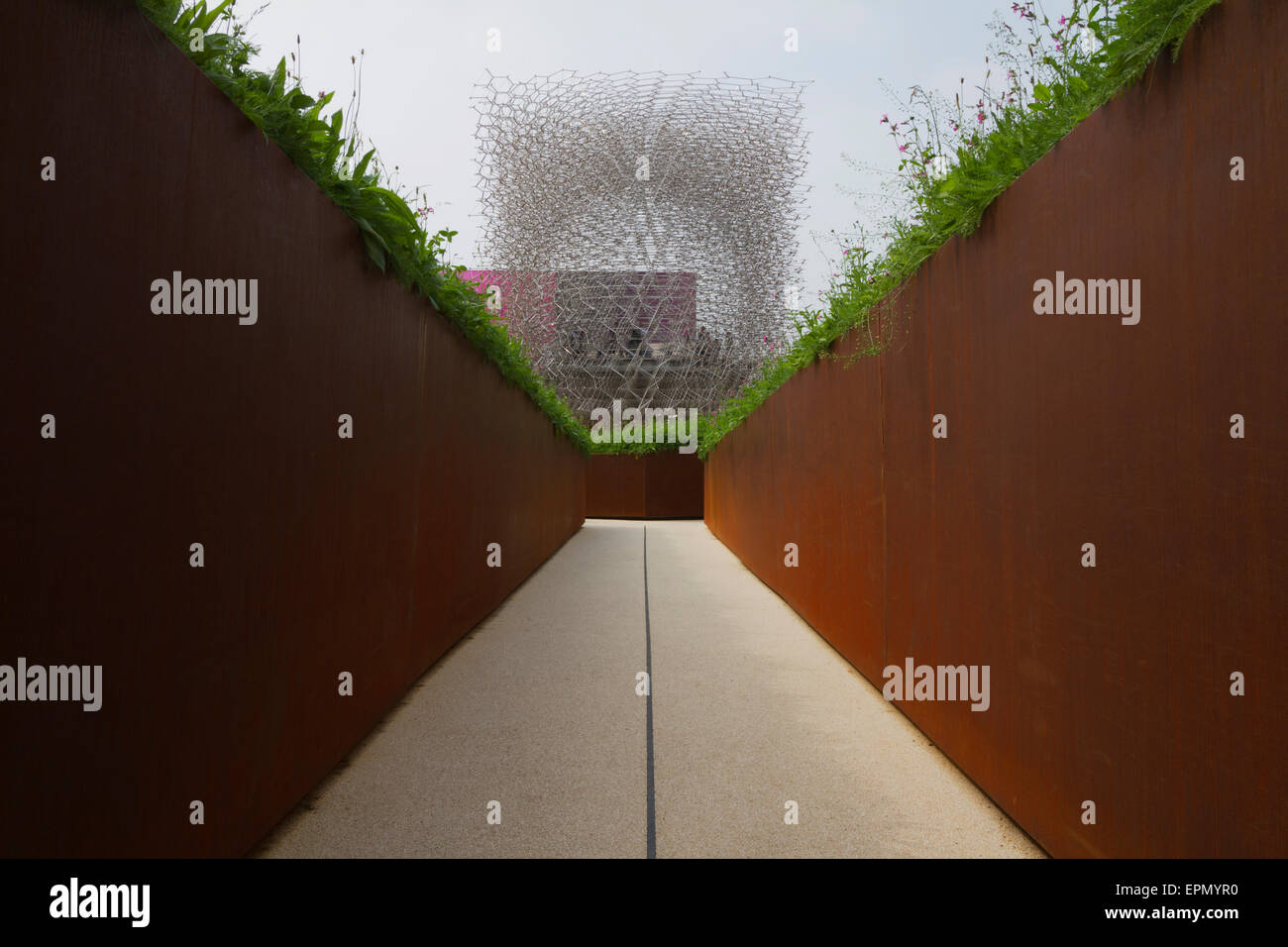 Milan, Italy, 5th May 2015. The United Kingdom pavilion at Expo 2015 ...