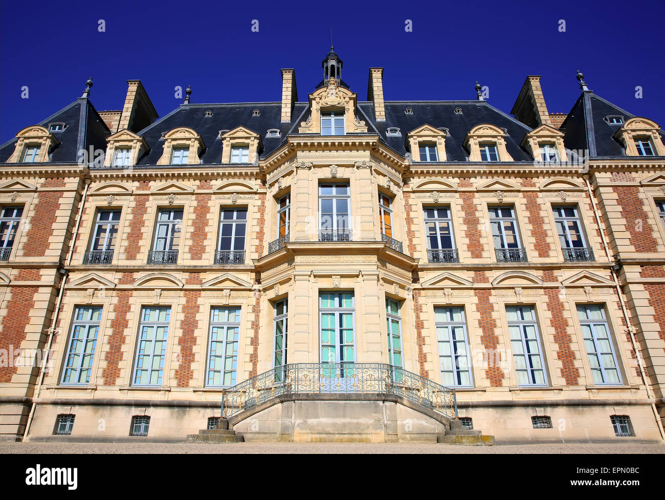 Chateau de Sceaux, grand country house in park of Sceaux, Hauts-de-Seine, not far from Paris, France. Stock Photo