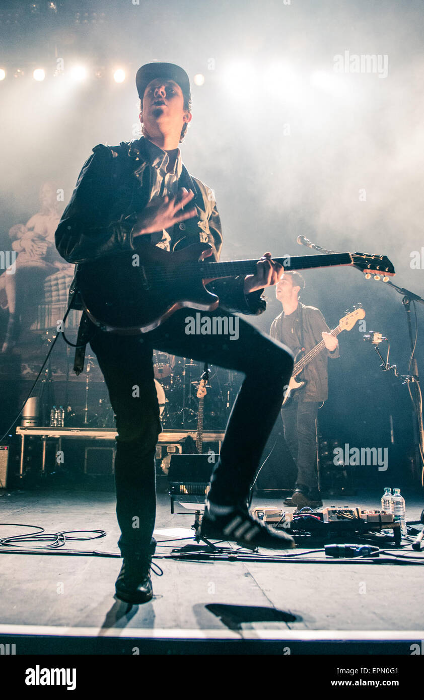 Jamie T performs at Alexandra Palace on the first of two nights touring his  new album, 'Carry On The Grudge' Featuring: Jamie Alexander Treays,Jamie T  Where: London, United Kingdom When: 14 Nov