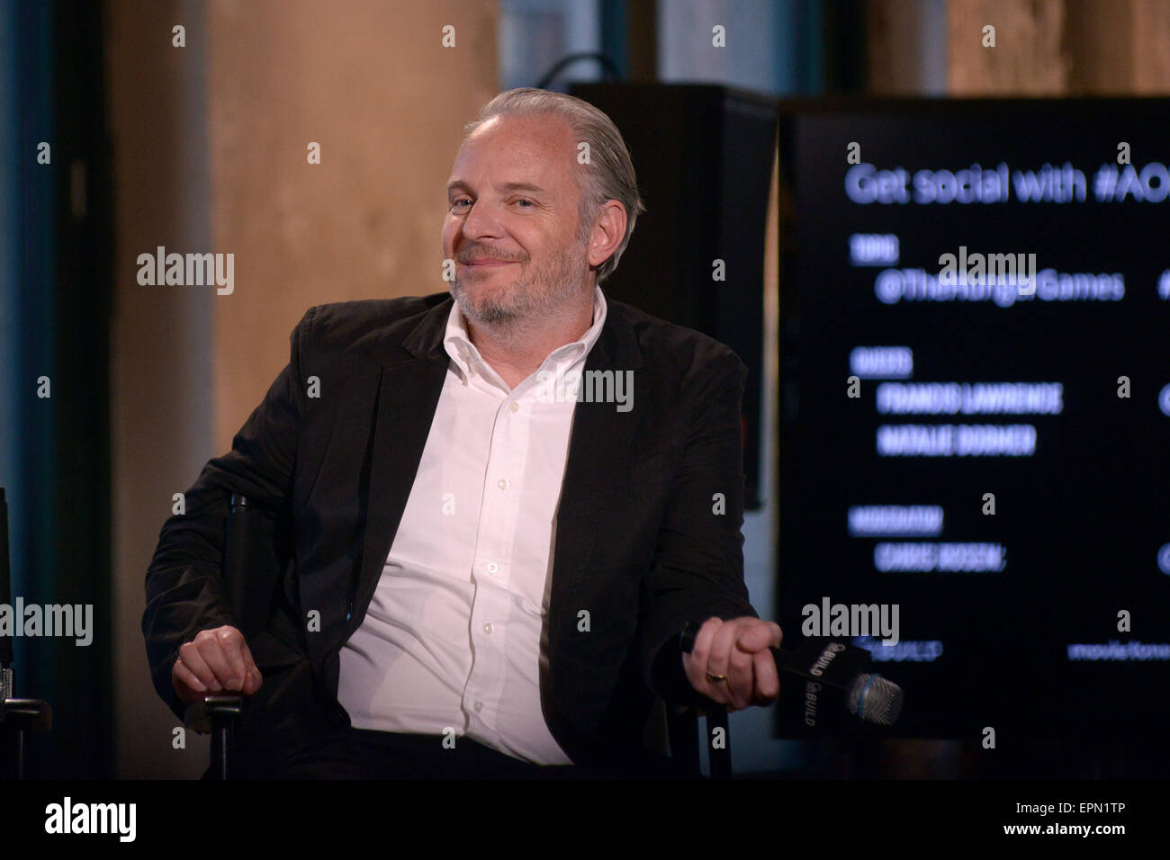 AOL's 'BUILD' series present Natalie Dormer and director Francis Lawrence  Featuring: Francis Lawrence Where: Manhattan, New York, United States When: 14 Nov 2014 Credit: Ivan Nikolov/WENN.com Stock Photo