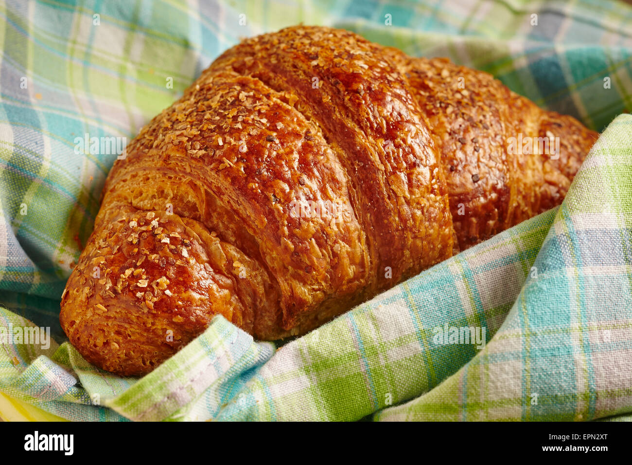 Whole Wheat Croissant from an American Supermarket Stock Photo Alamy