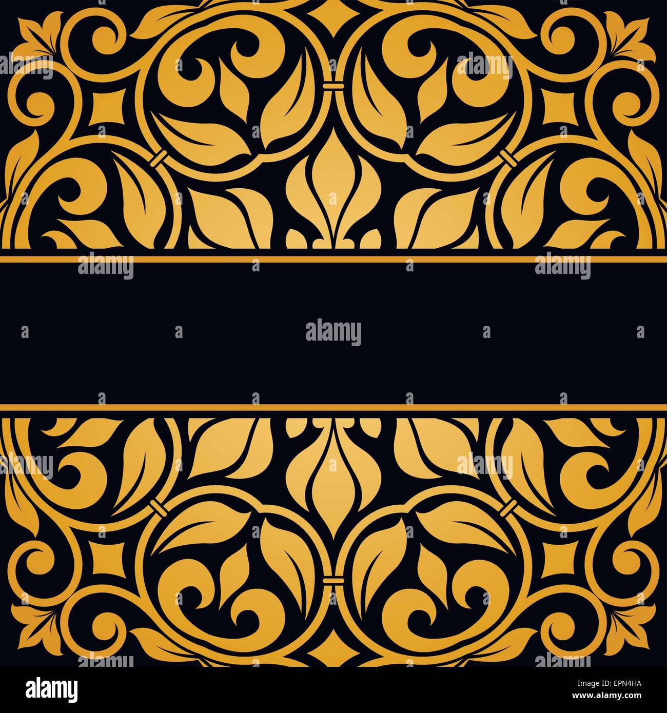 Floral greeting card Stock Vector Image & Art - Alamy