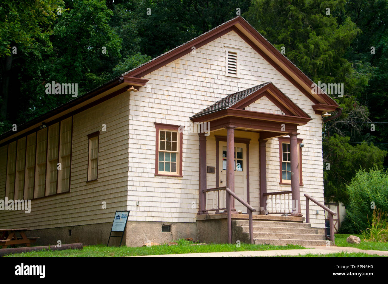 Iron Hill School, Iron Hill Museum, Newark, Delaware Stock Photo Alamy