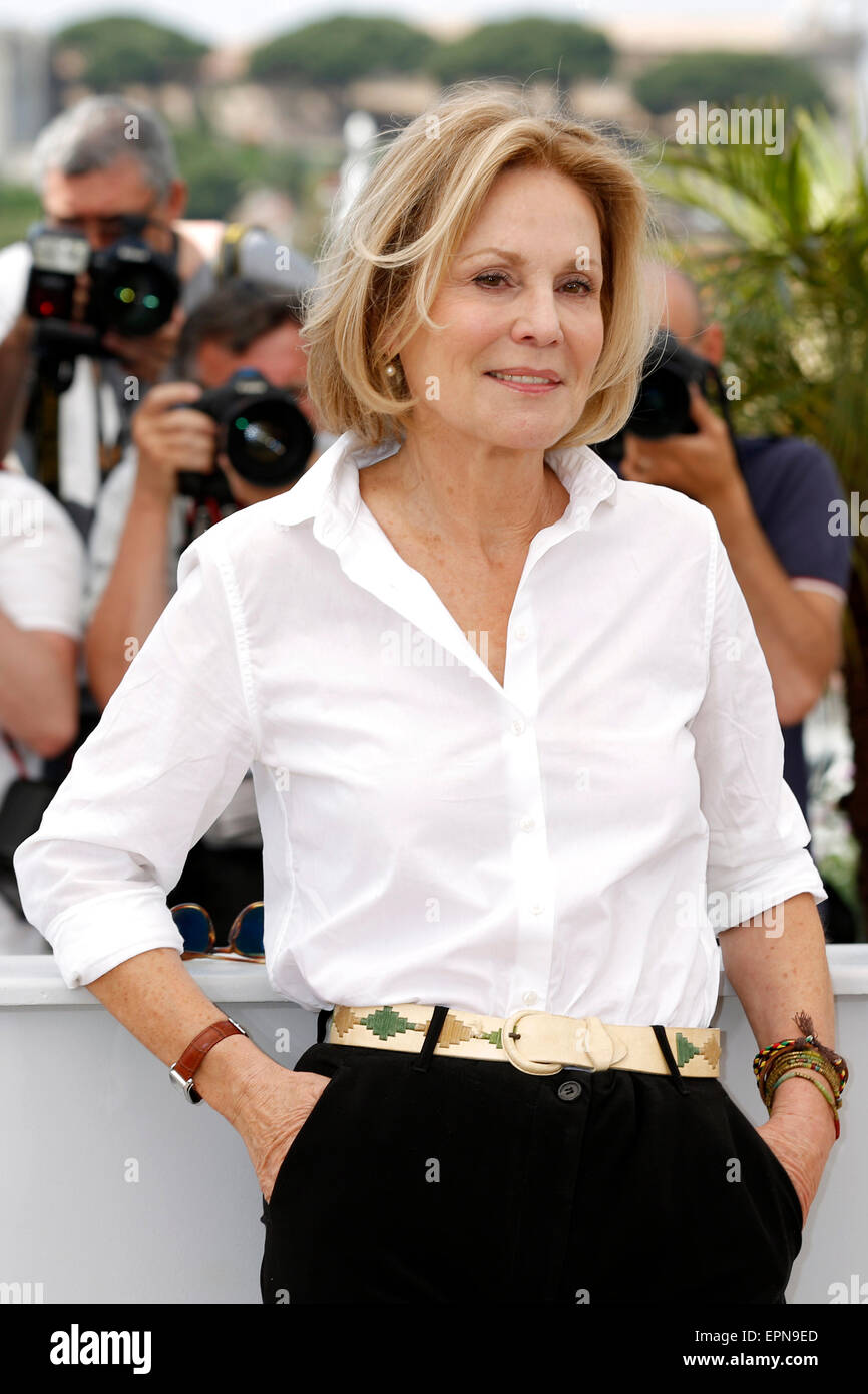 Marthe Keller during the 'Amnesia' photocall at the 68th Cannes Film Festival on May 19, 2015/picture alliance Stock Photo