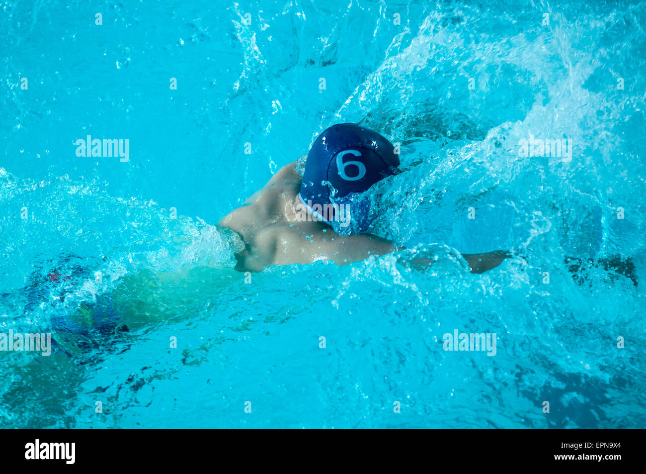 Water polo is a team water sport Stock Photo Alamy