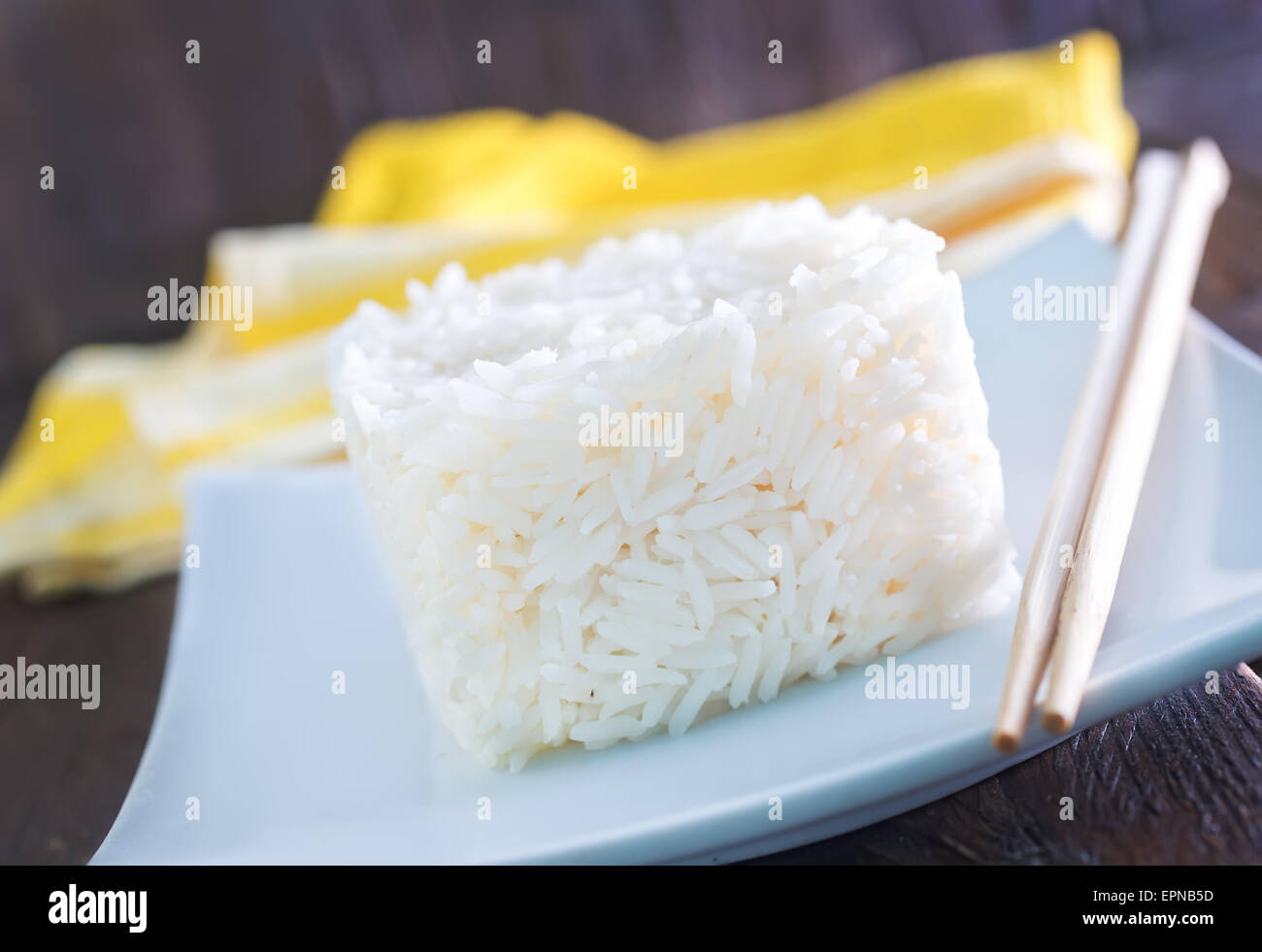 Steamed rice plate wok hi-res stock photography and images - Alamy