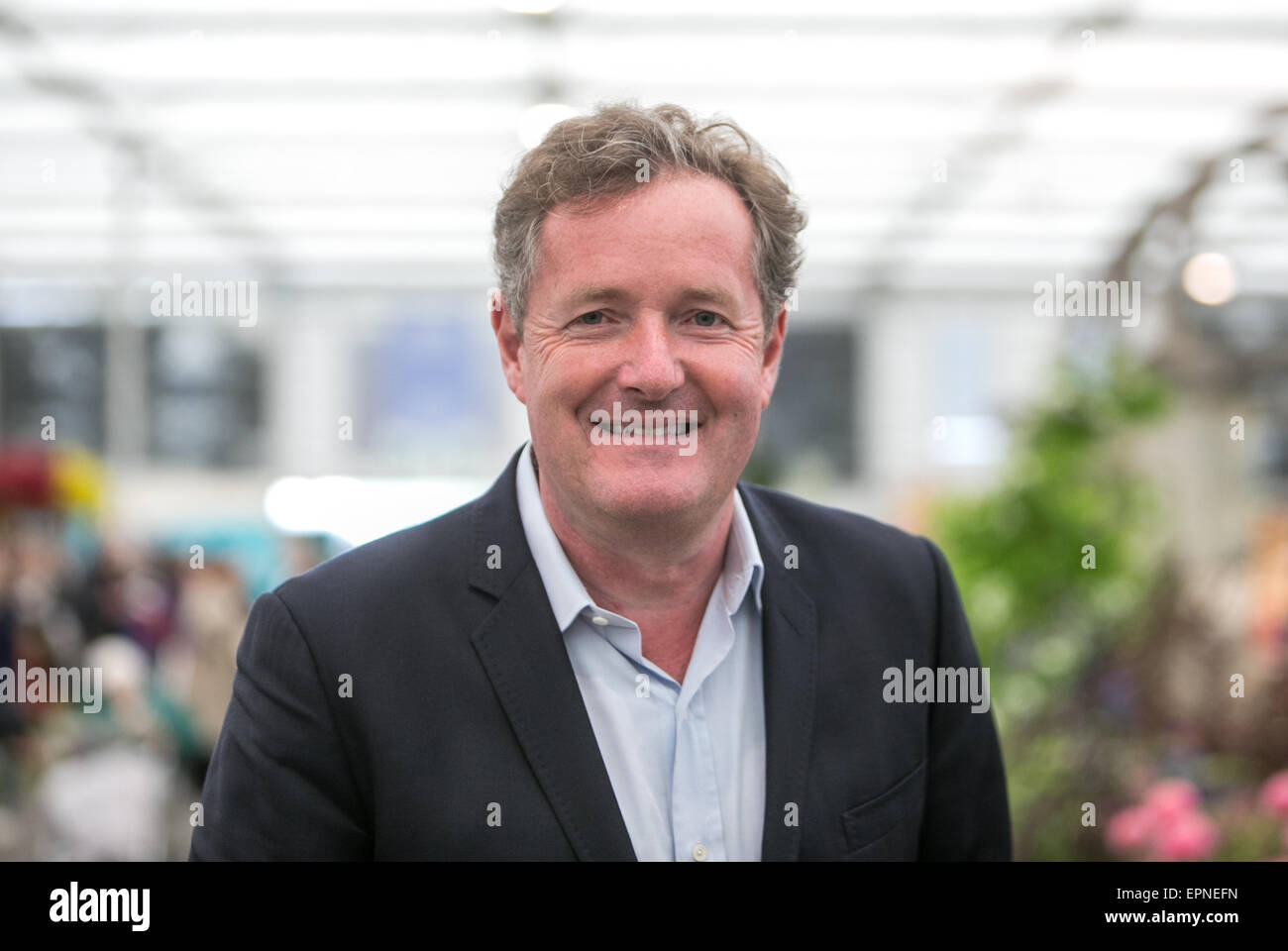 Piers Stefan Pughe-Morgan,known as Piers Morgan,at the RHS Chelsea Flower show Stock Photo