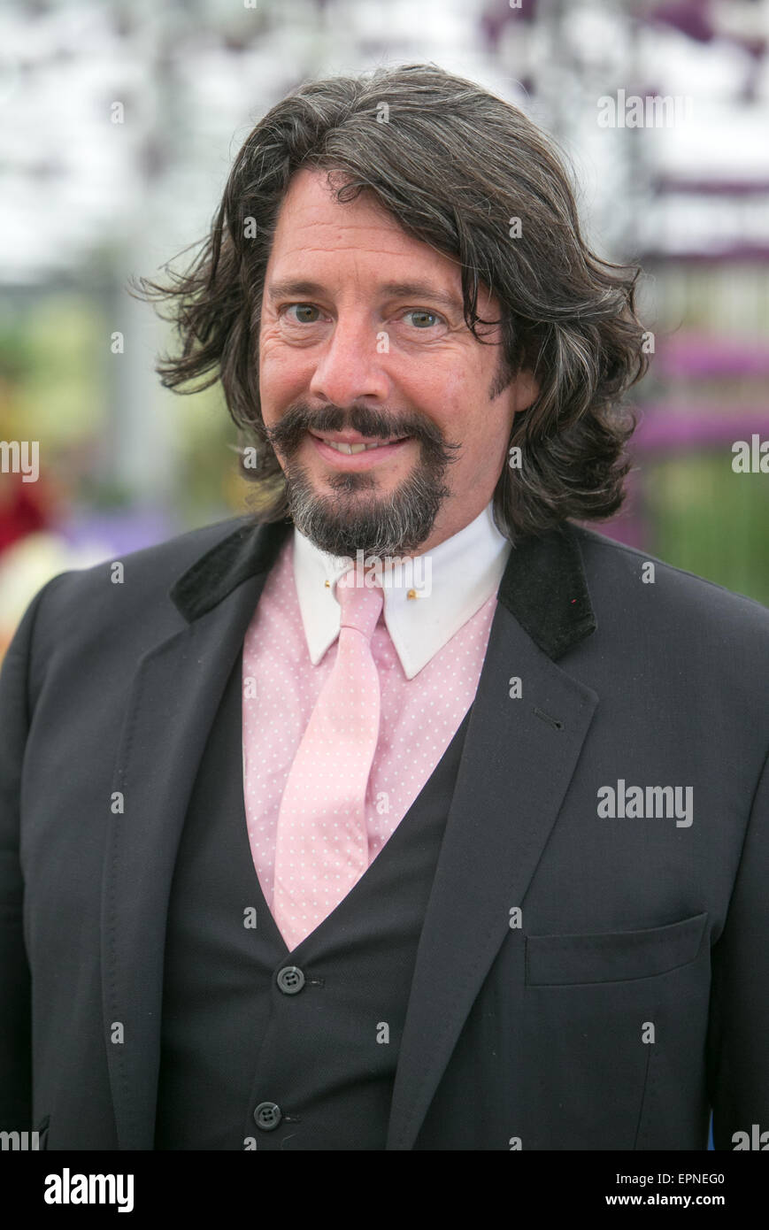 LAURENCE LLEWELYN BOWEN at the RHS Chelsea flower show 2015 Stock Photo