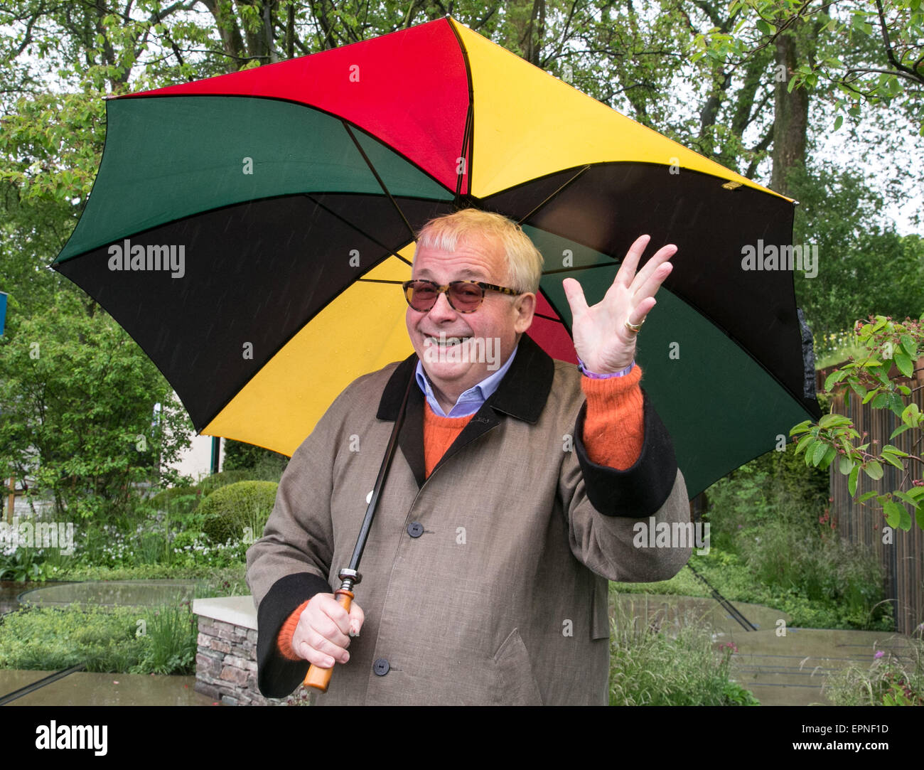 Christopher Biggins,actor and comedian at the RHS Chelsea Flower Show 2015 Stock Photo