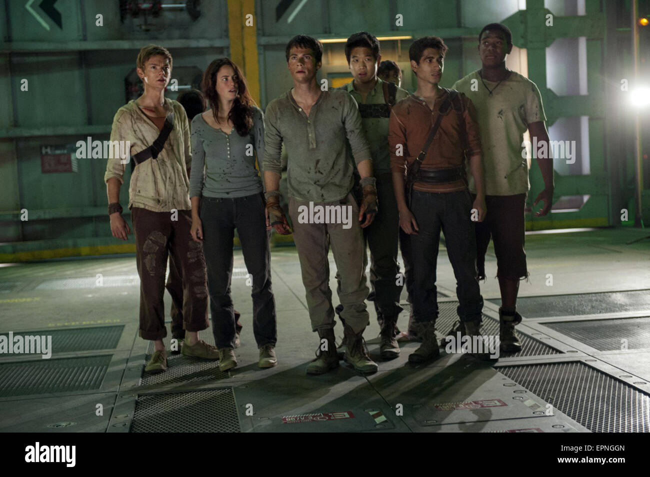 Maze Runner: The Scorch Trials is an upcoming American dystopian science-fiction action thriller film directed by Wes Ball.  This photograph is for editorial use only and is the copyright of the film company and/or the photographer assigned by the film or production company and can only be reproduced by publications in conjunction with the promotion of the above Film. A Mandatory Credit to the film company is required. The Photographer should also be credited when known. Stock Photo