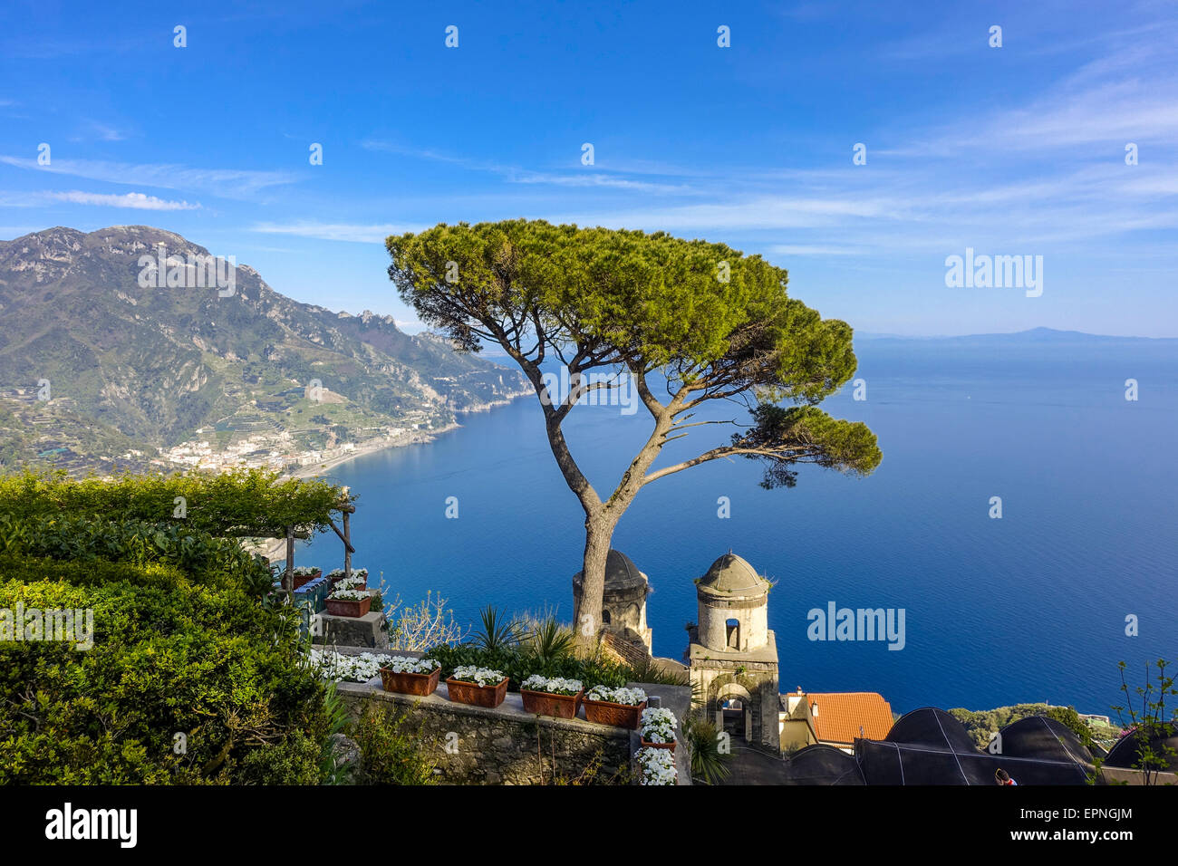 Villa Rufolo, Ravello, Amalfitana, Italy Stock Photo