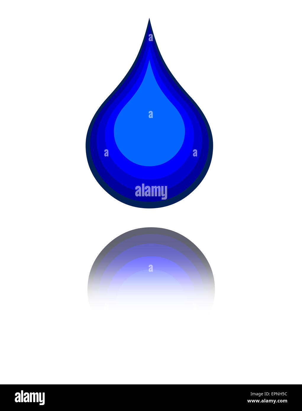 Rain drops illustration Stock Photo Alamy