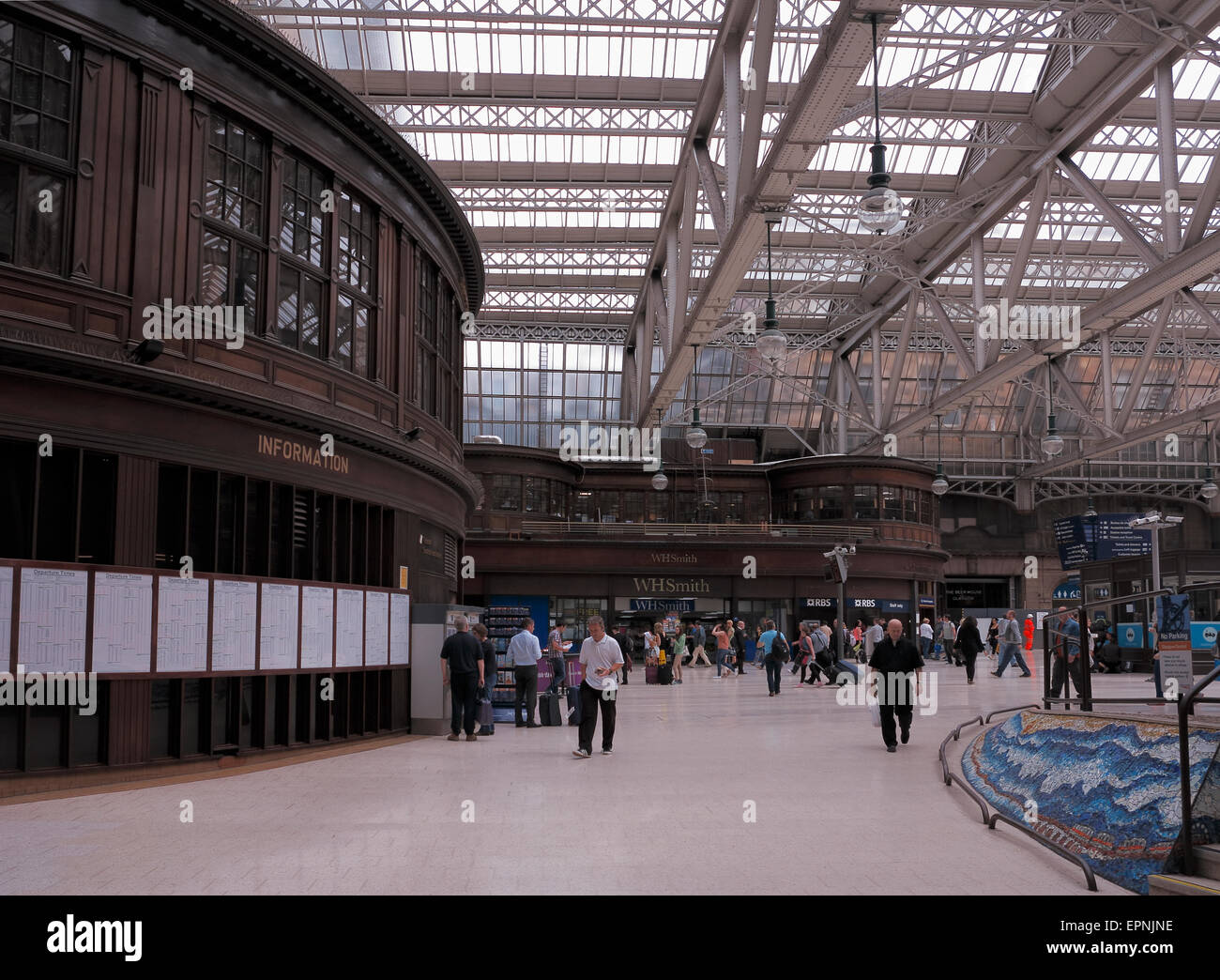 Glasgow Central Station Glasgow Scotland UK Stock Photo Alamy