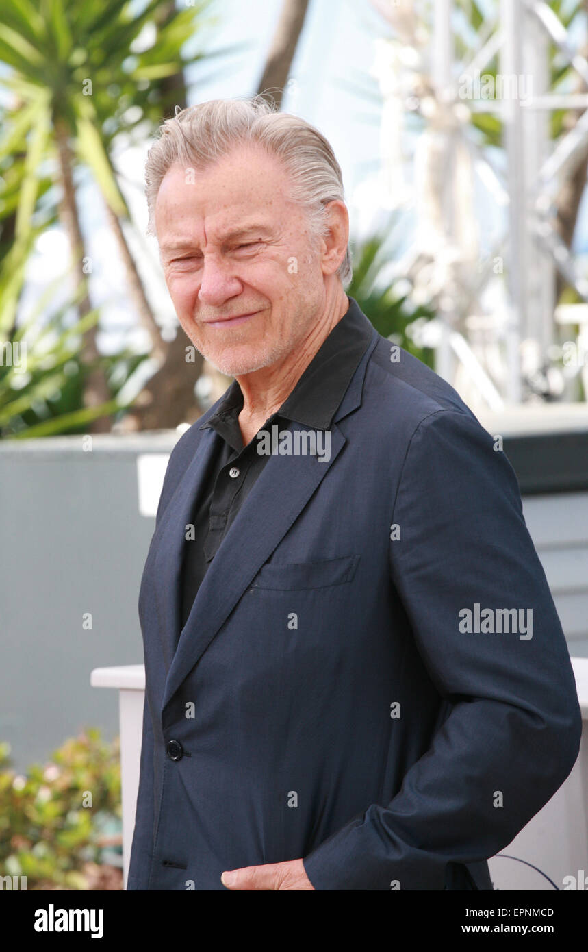 Cannes, France, 20th May, 2015. Actor Harvey Keitel at the Youth film