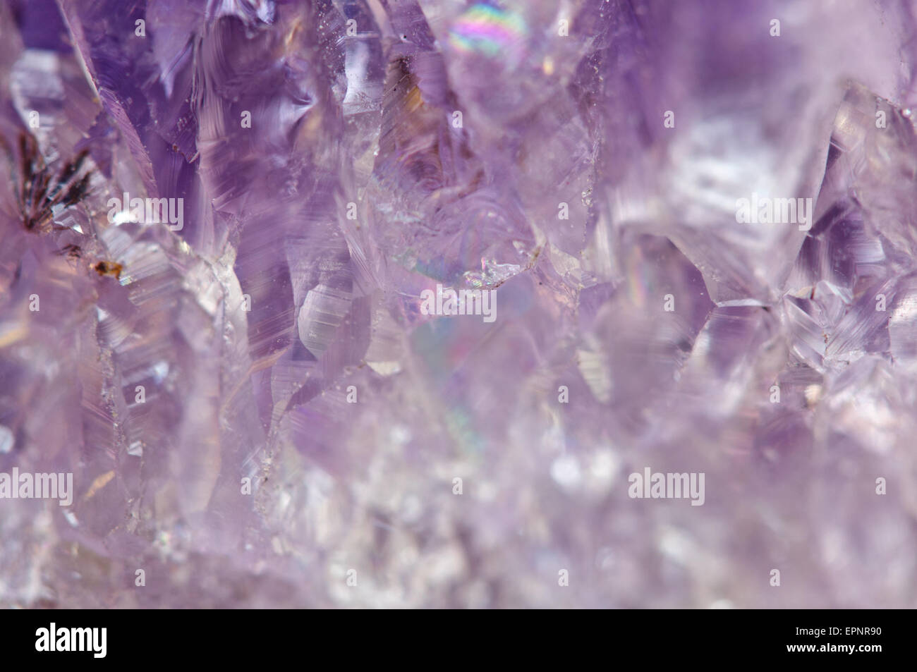 Amethyst is violet variety of quartz often used in jewelry It has the