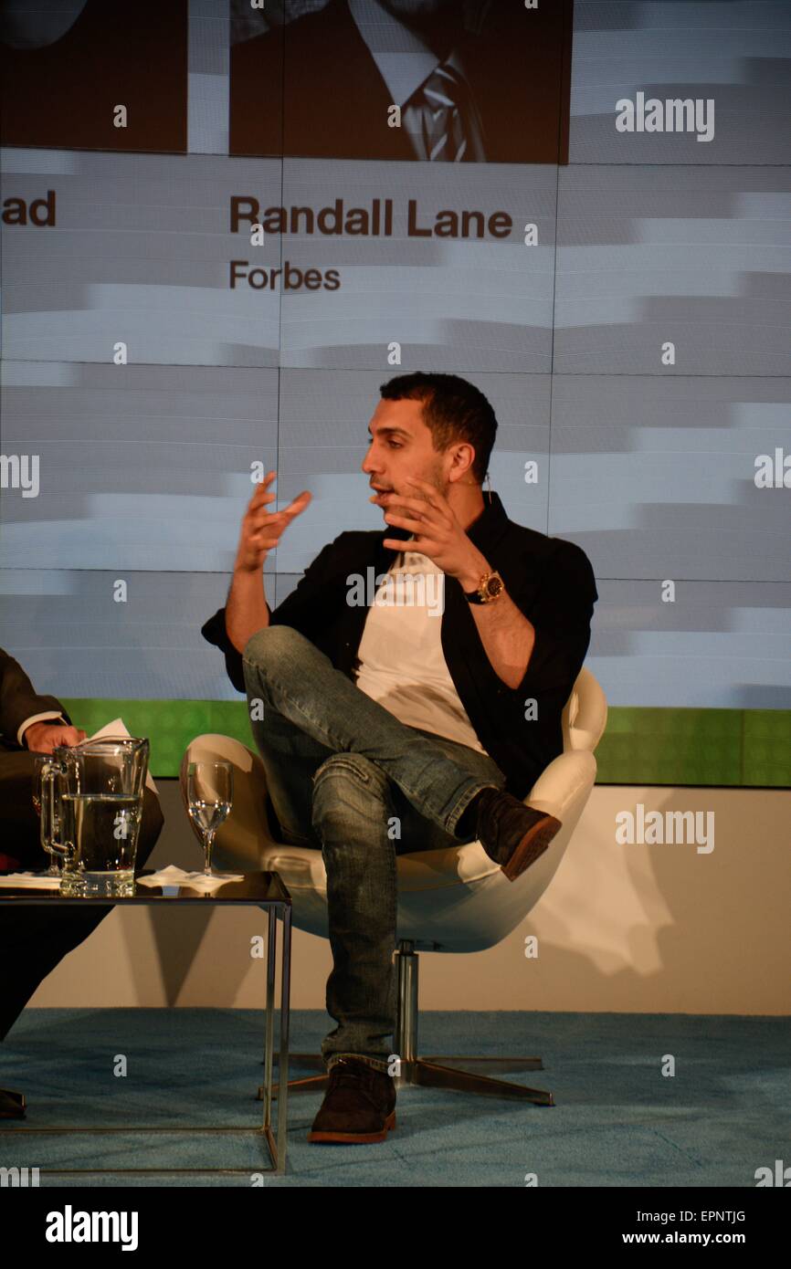 On May 6-7 2015.- Sean Rad (CEO and co-founder of Tinder) during the ...