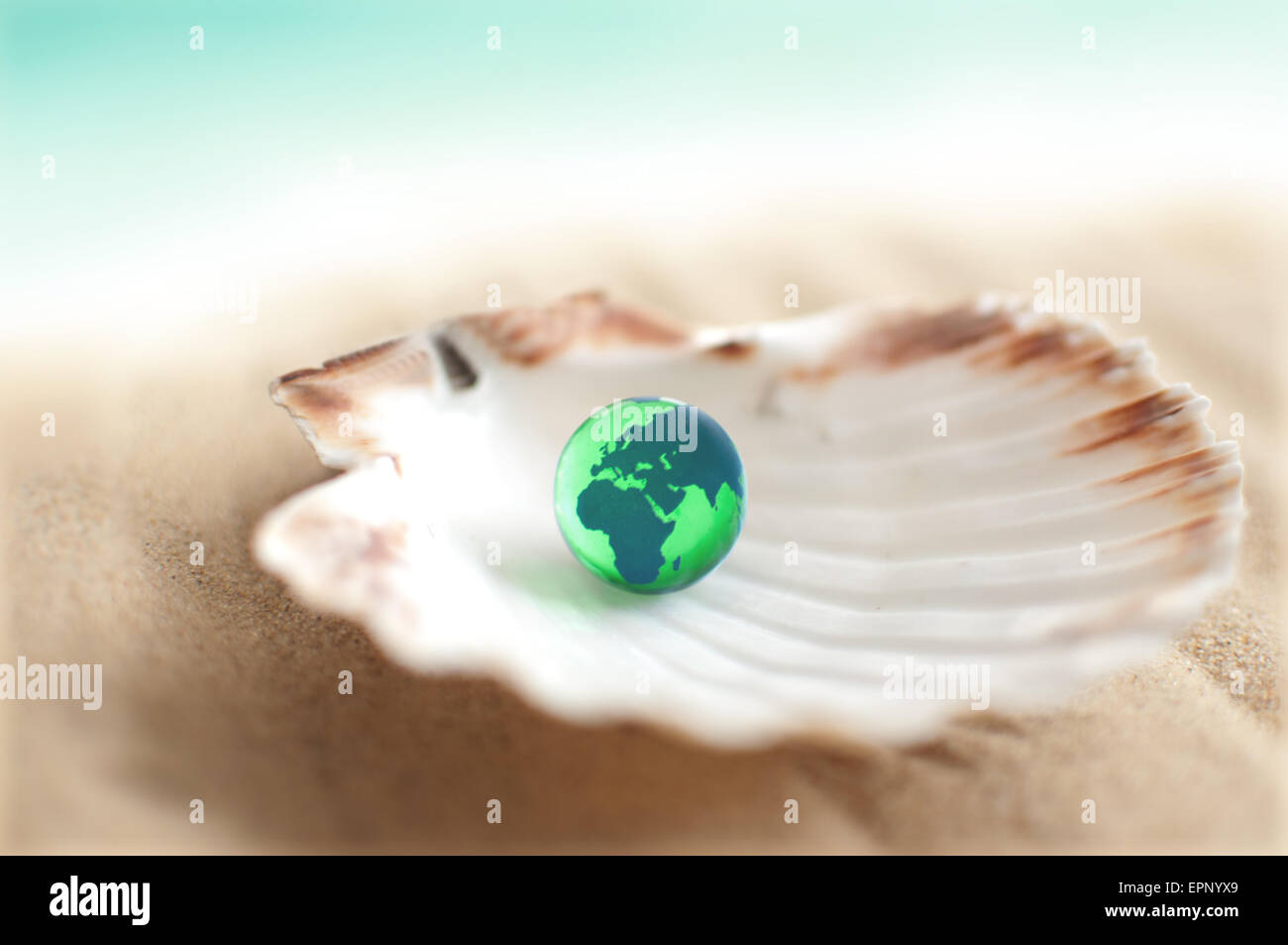The world is your oyster stock photo alamy