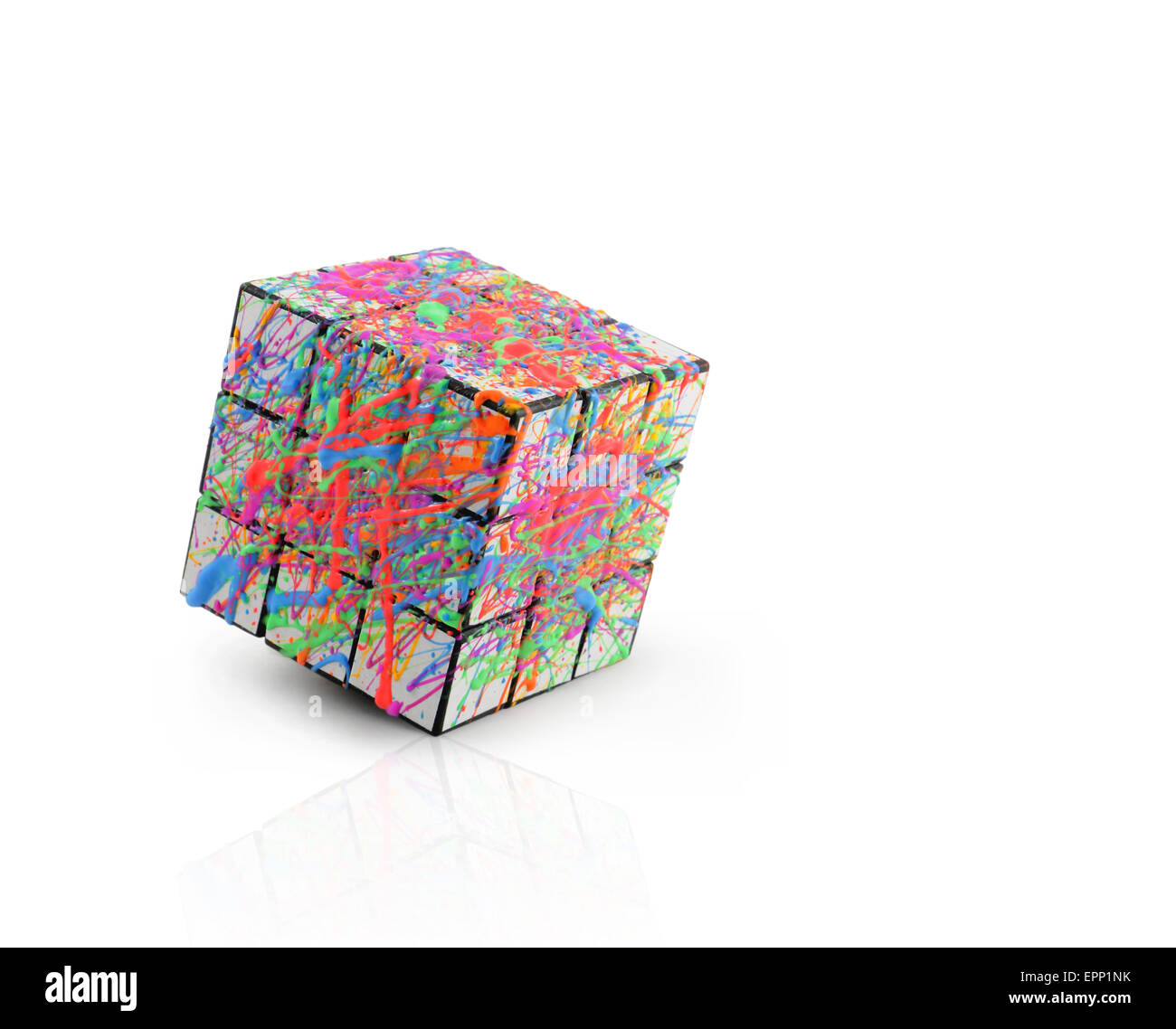 This altered Rubik's Cube inspires creativity. Just have fun and get ...
