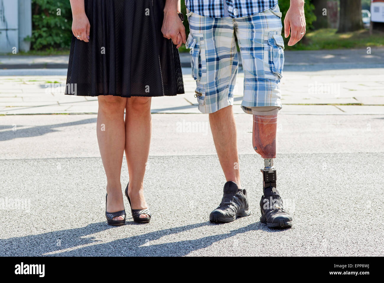 Artificial leg female hi-res stock photography and images - Alamy