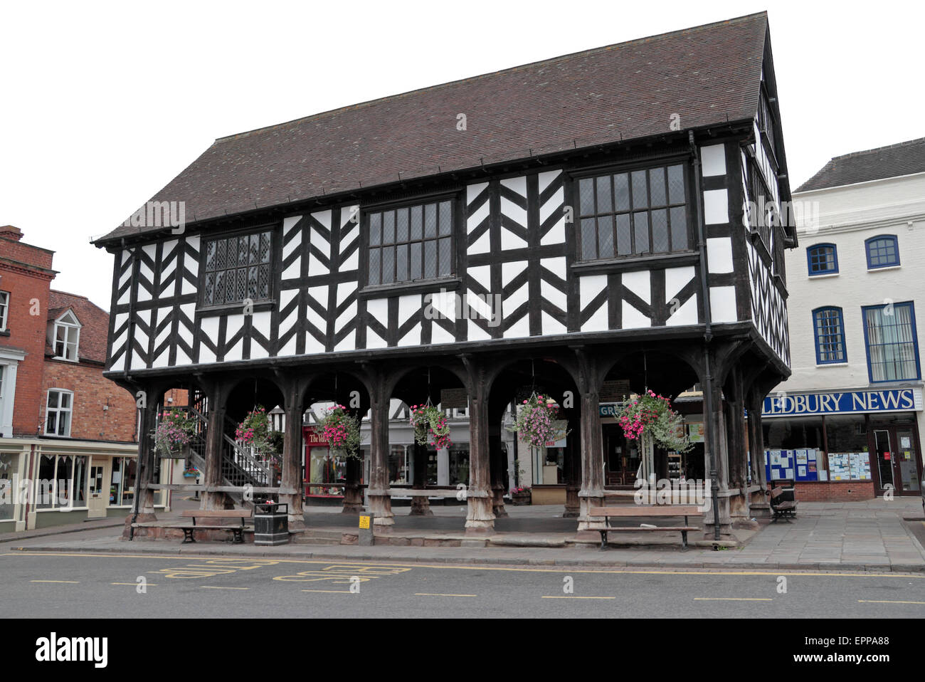 Market house ledbury herefordshire england hires stock photography and
