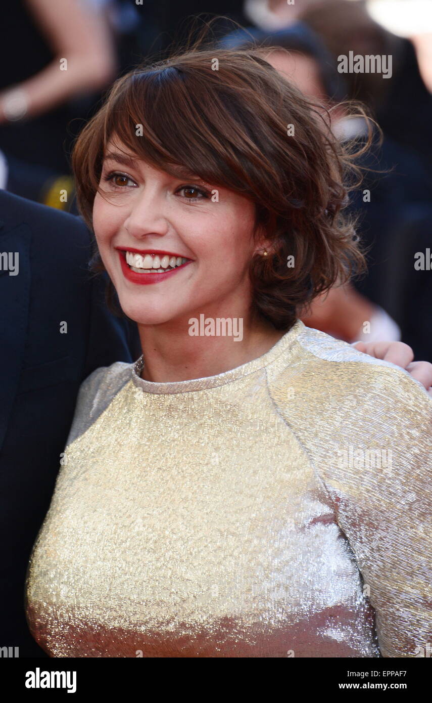 May 14, 2015 - Cannes, France - CANNES, FRANCE - MAY 20: Emma De Caunes ...