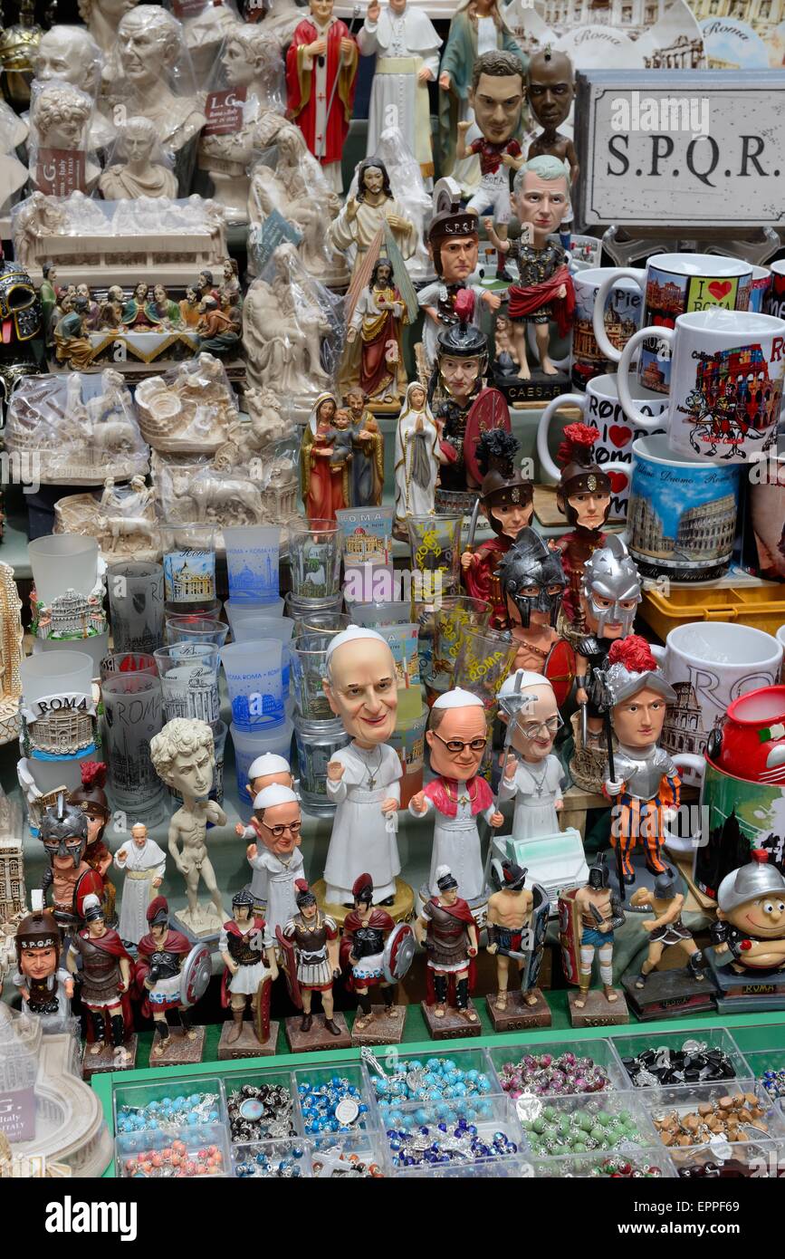 Souvenir market stall in Rome, Italy Stock Photo 82858785 Alamy