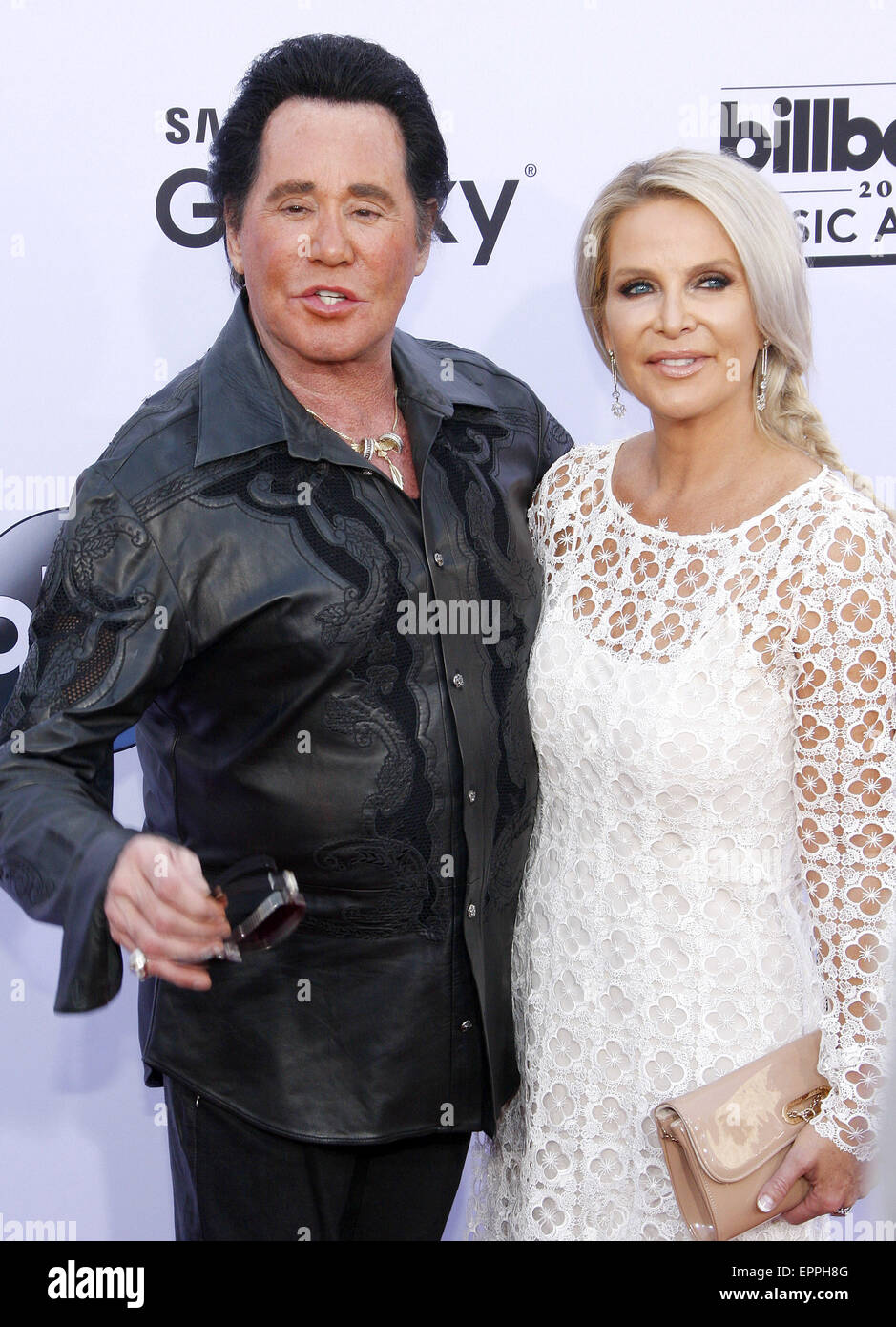 Wayne Newton and Kathleen McCrone Stock Photo Alamy