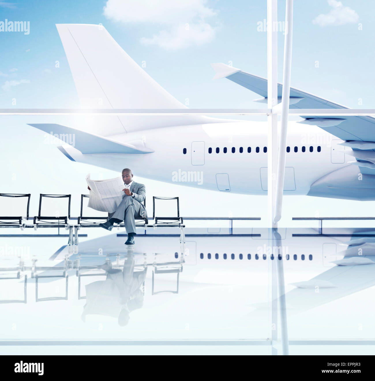 African american airport hi-res stock photography and images - Alamy