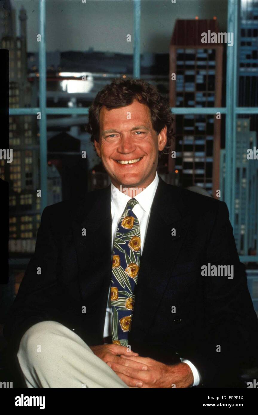 David letterman 1980s hi-res stock photography and images - Alamy