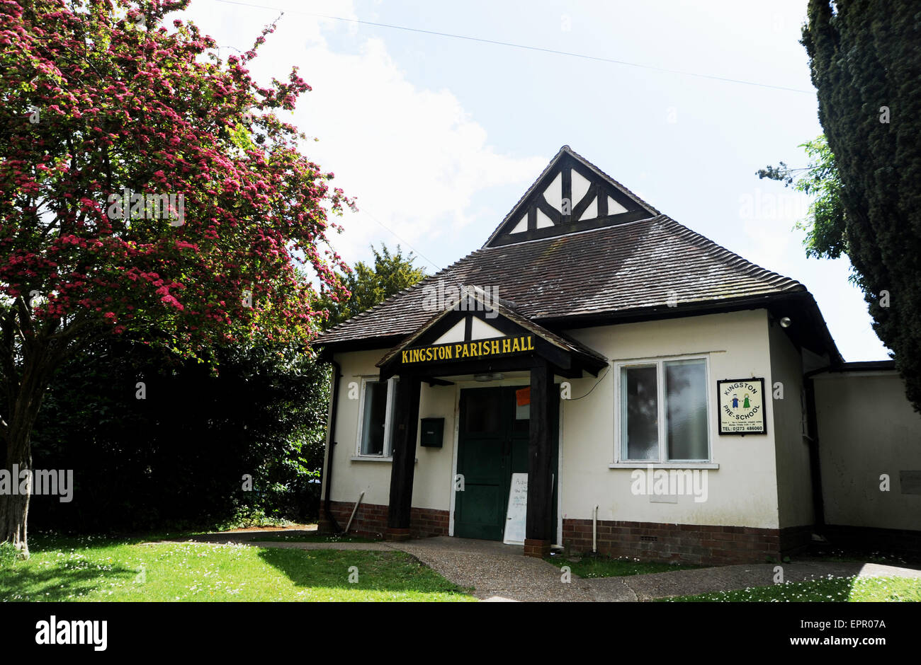 Kingston Parish Hall in the village of Kingston near Lewes in East