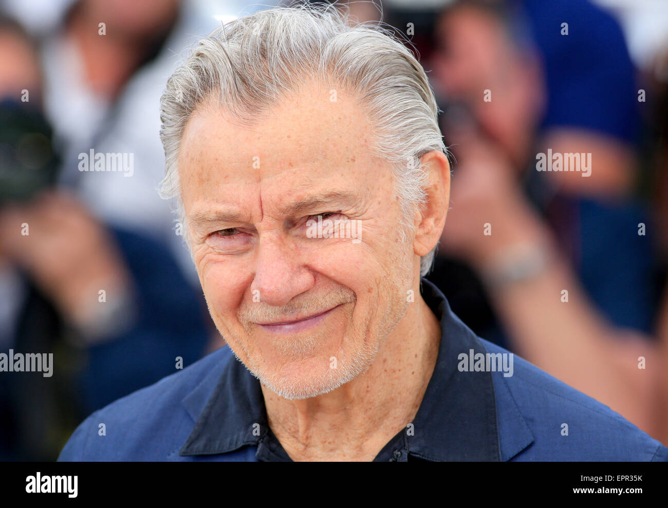 Cannes, France. 20th May, 2015. Harvey Keitel Actor Youth, Photocall 68
