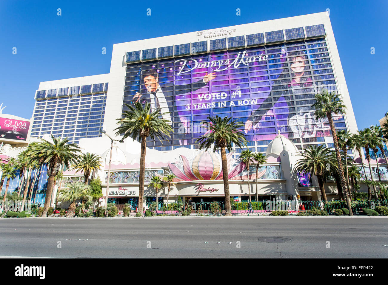 Flamingo Hotel and Casino, Las Vegas, Nevada, USA The oldest hotel still operating on the Strip